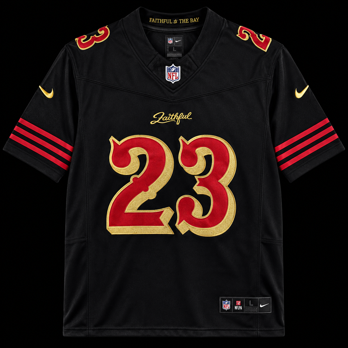 San Francisco 49ers Negro