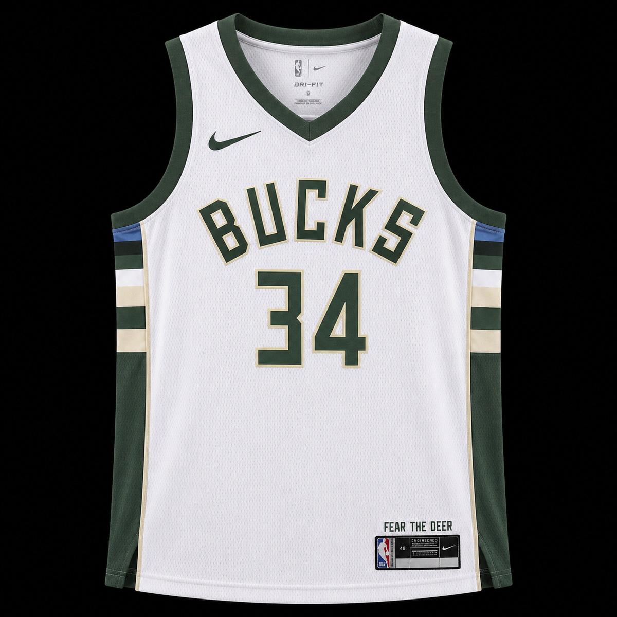Milwaukee Bucks Blanco