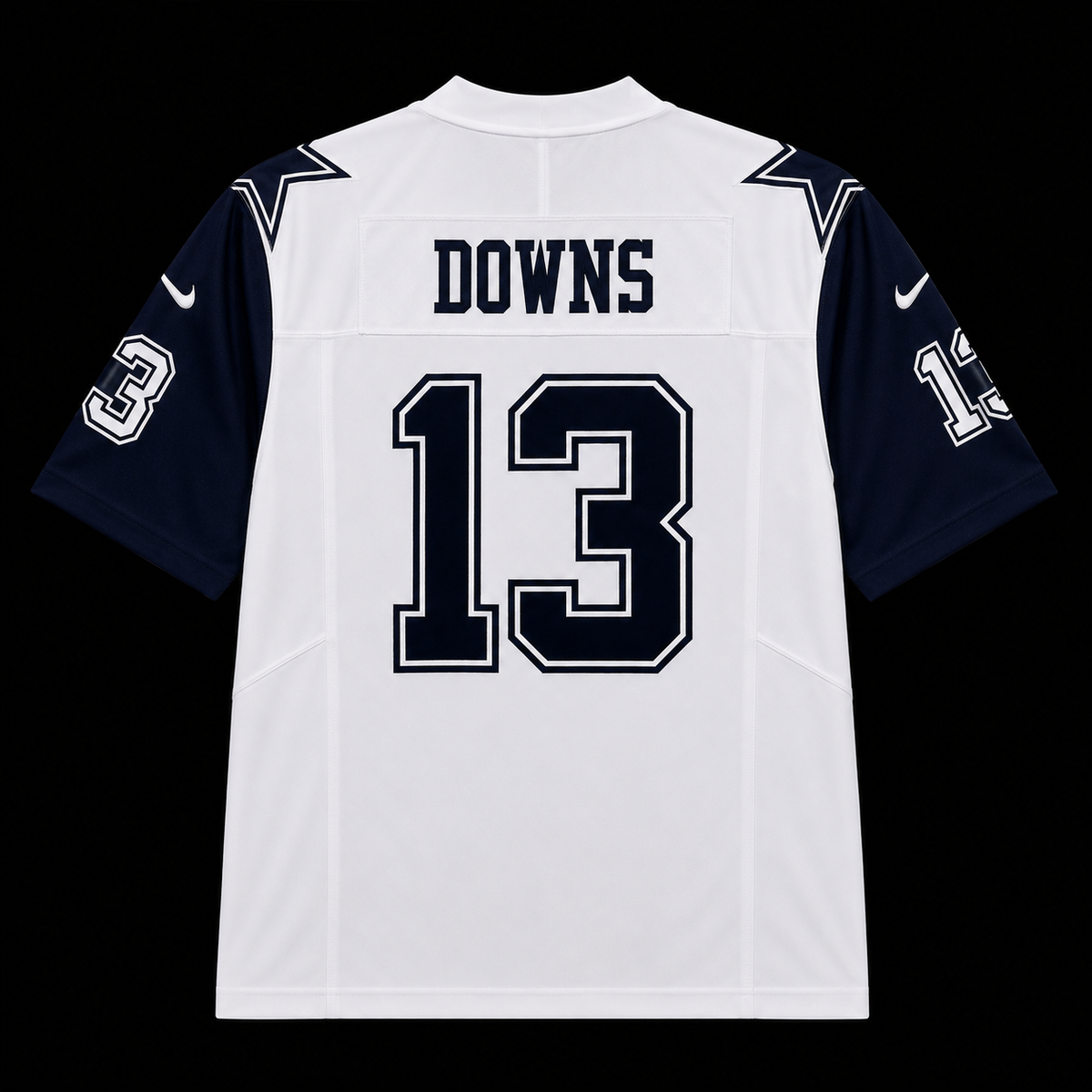 Dallas Cowboys Blanco Mangas Azules