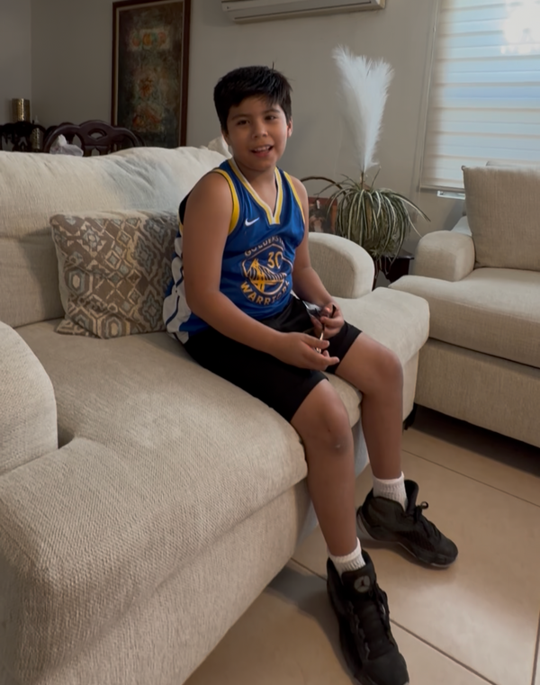 Cliente de La Casa del Jersey con su jersey