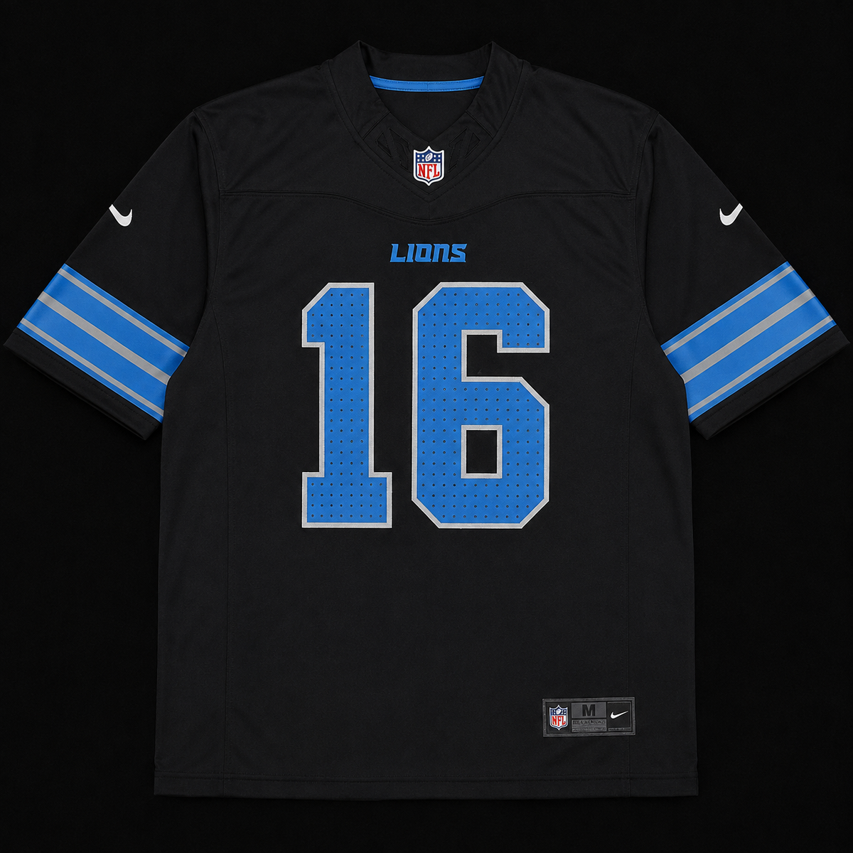 Detriot Lions Negro