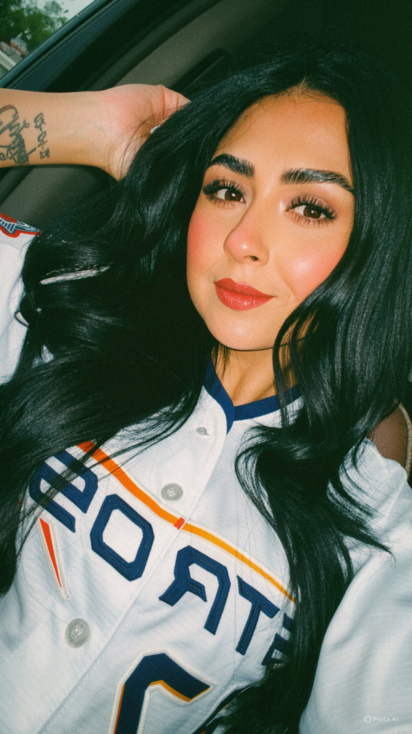 Clienta con el jersey de los Astros