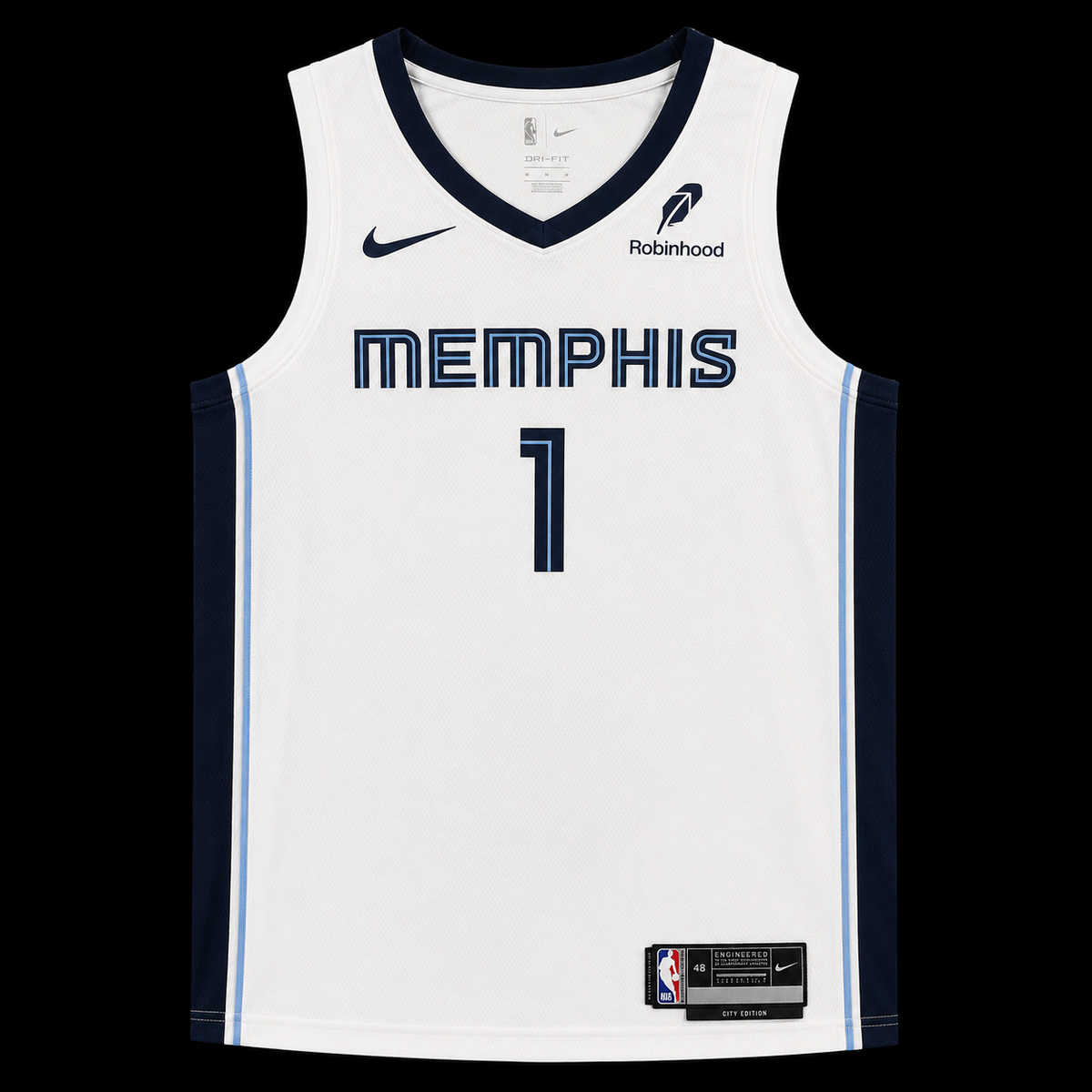 Memphis Grizzlies Blanco