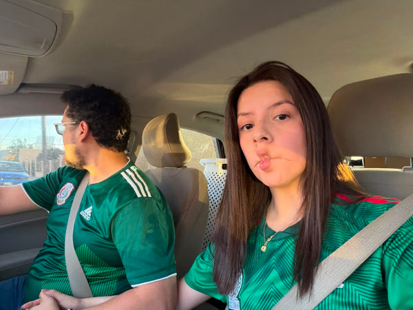 Cliente de La Casa del Jersey con su jersey
