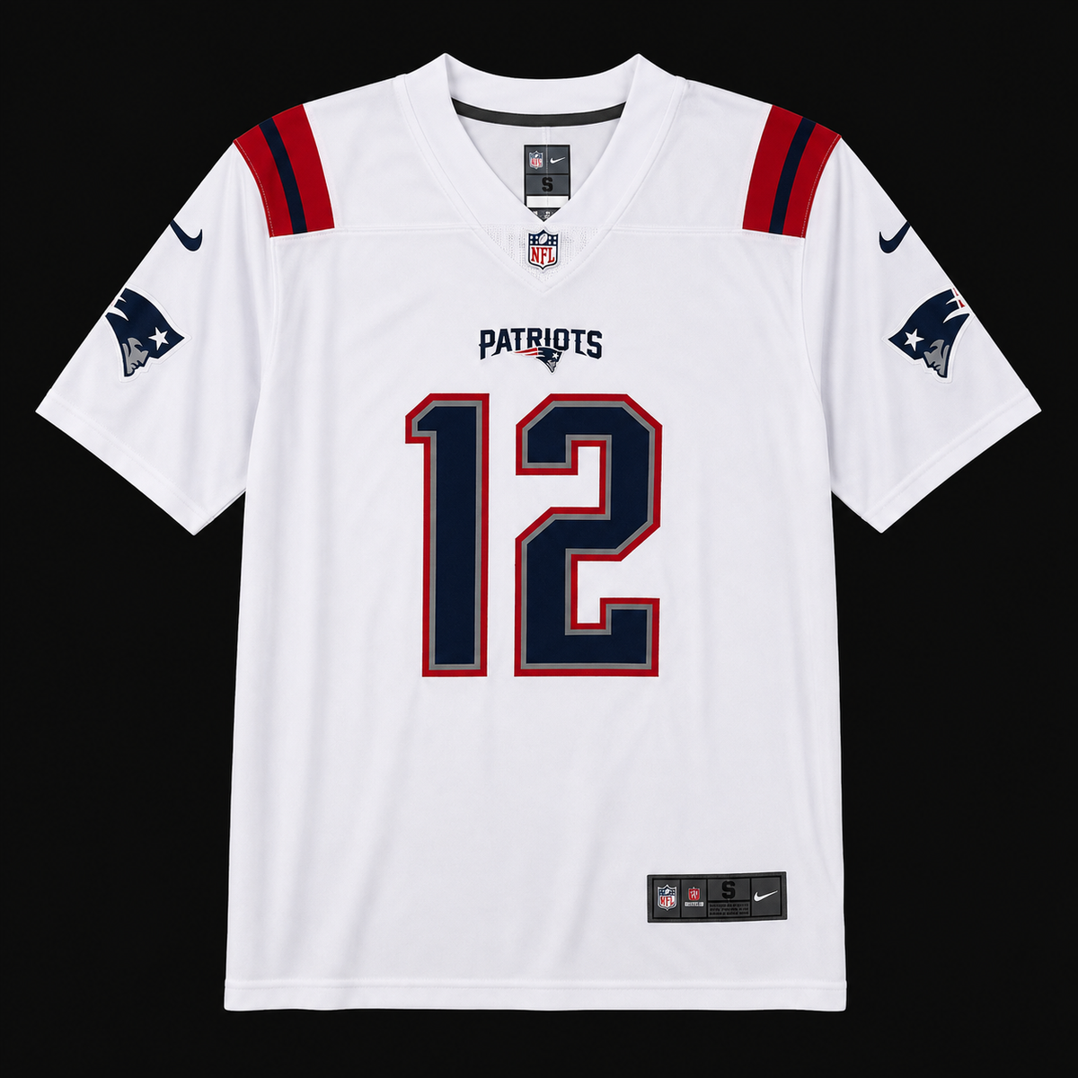 Patriotas de Nueva Inglaterra Blanco