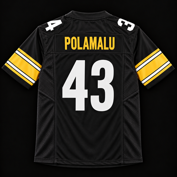 PIT Negro - #43 Polamalu