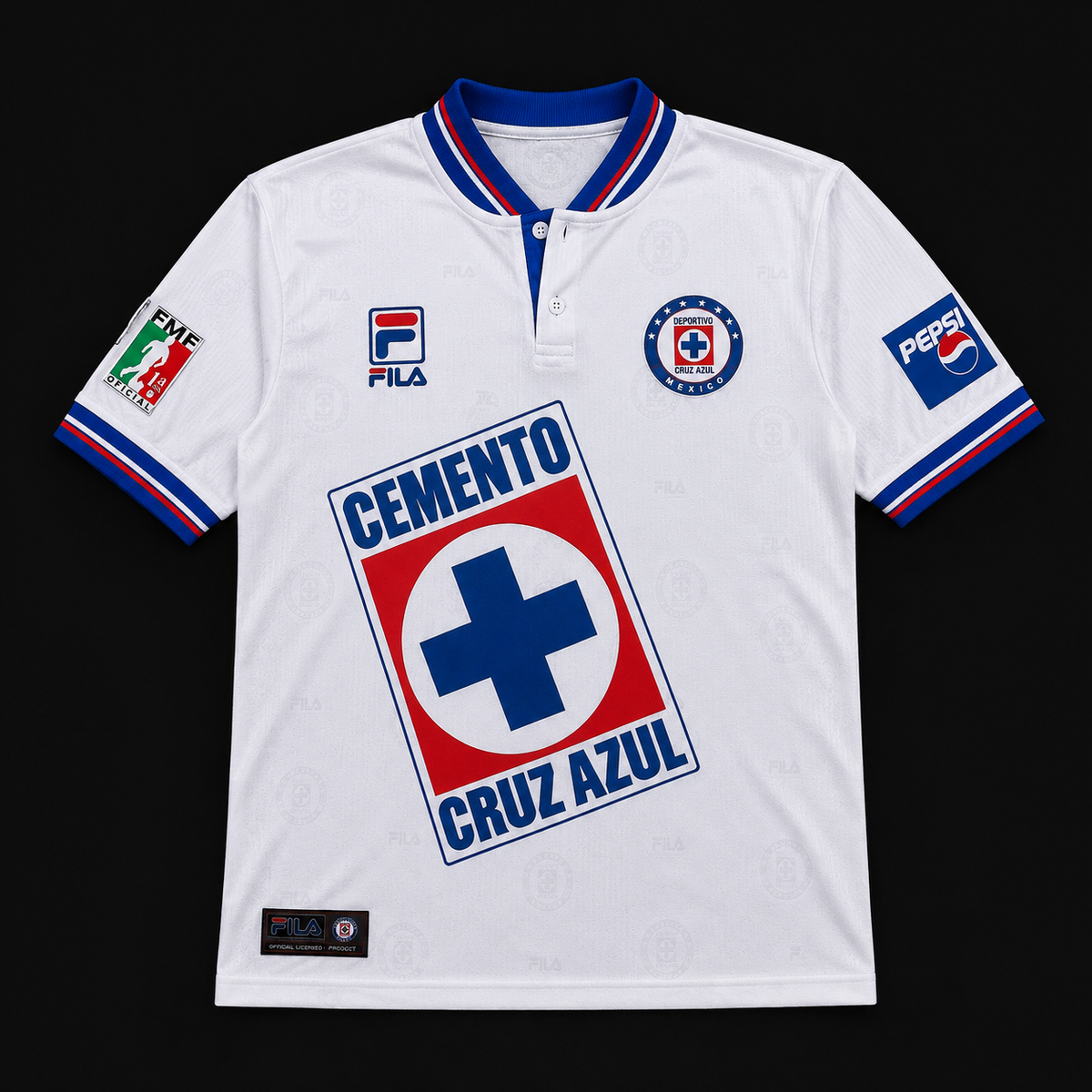 Jersey Cruz Azul 1998 Visita