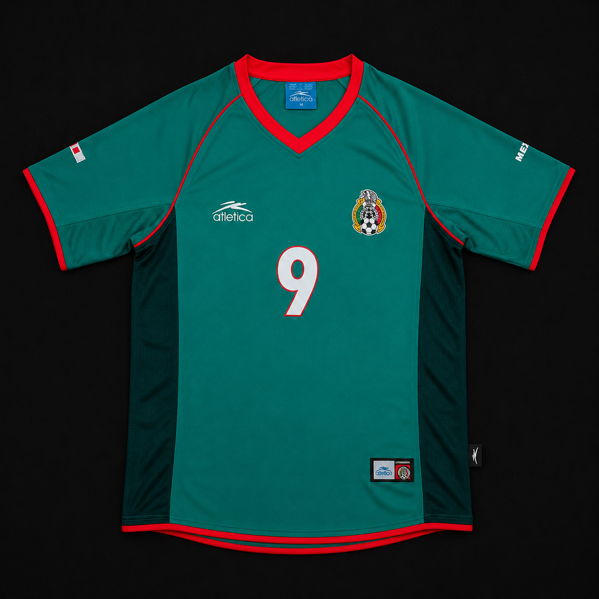 Jersey Mexico 2002 Local - #9 Borgetti