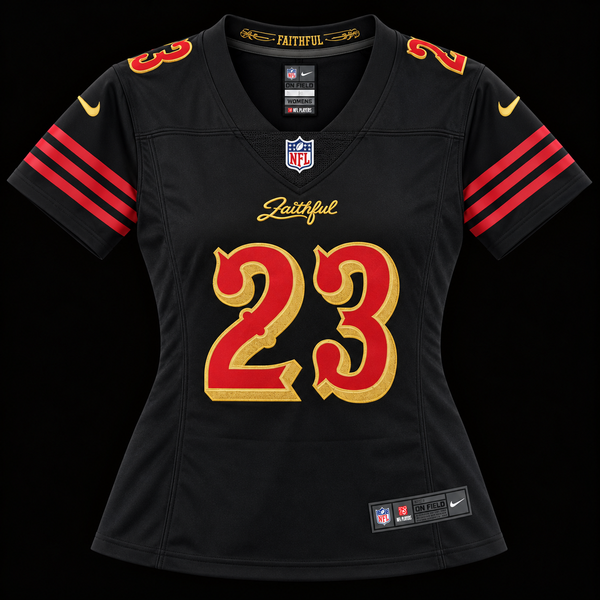 SF Negro Mujer - #23 McCaffrey