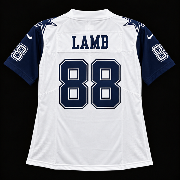 DAL Blanco Mangas Azules Mujer - #88 Lamb