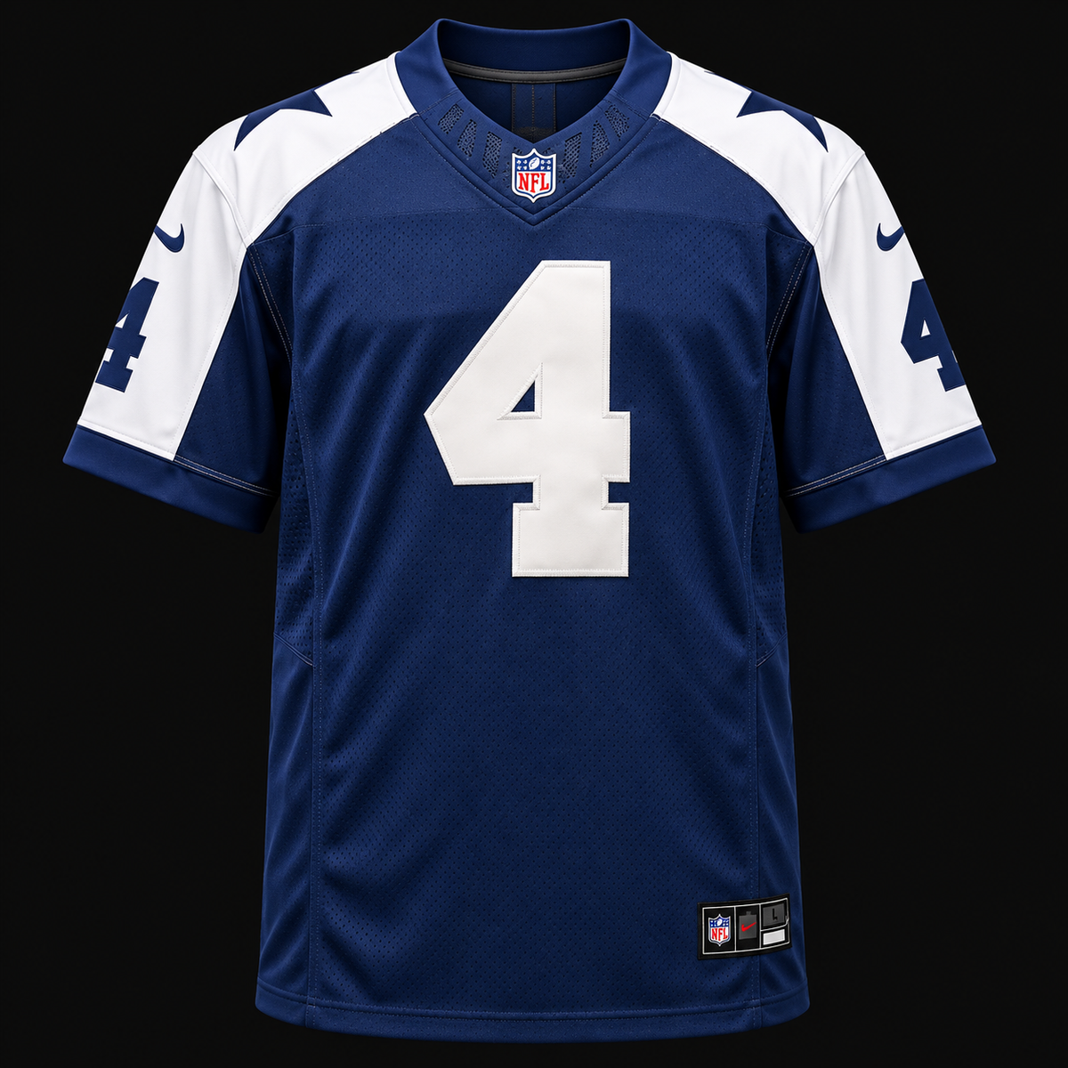 DAL Azul Mangas Blancas - #4 Prescott