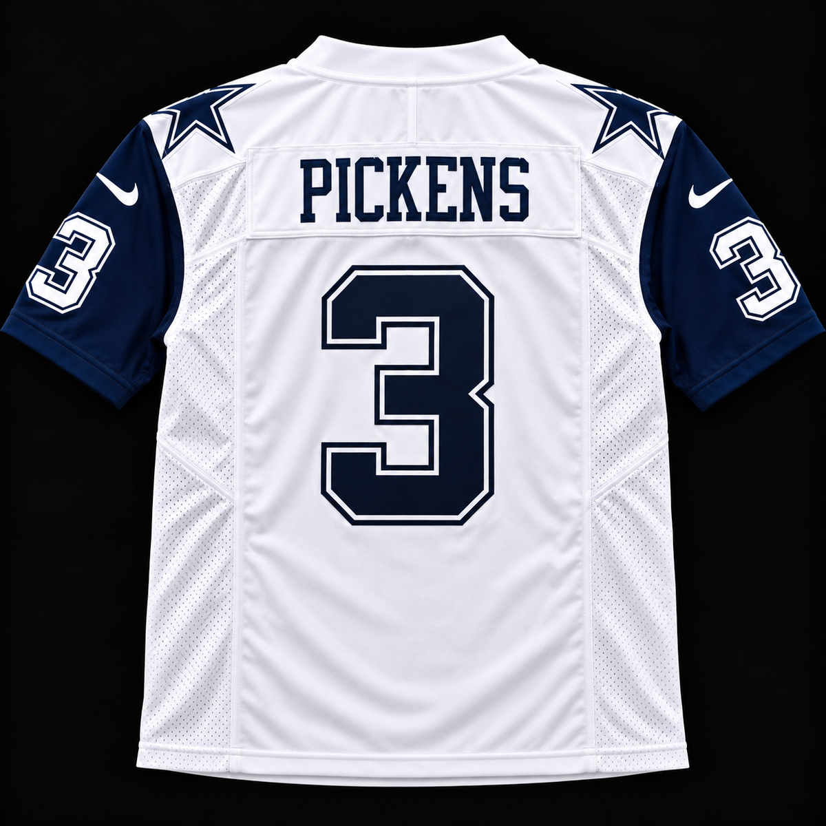 DAL Blanco Mangas Azules - #3 Pickens