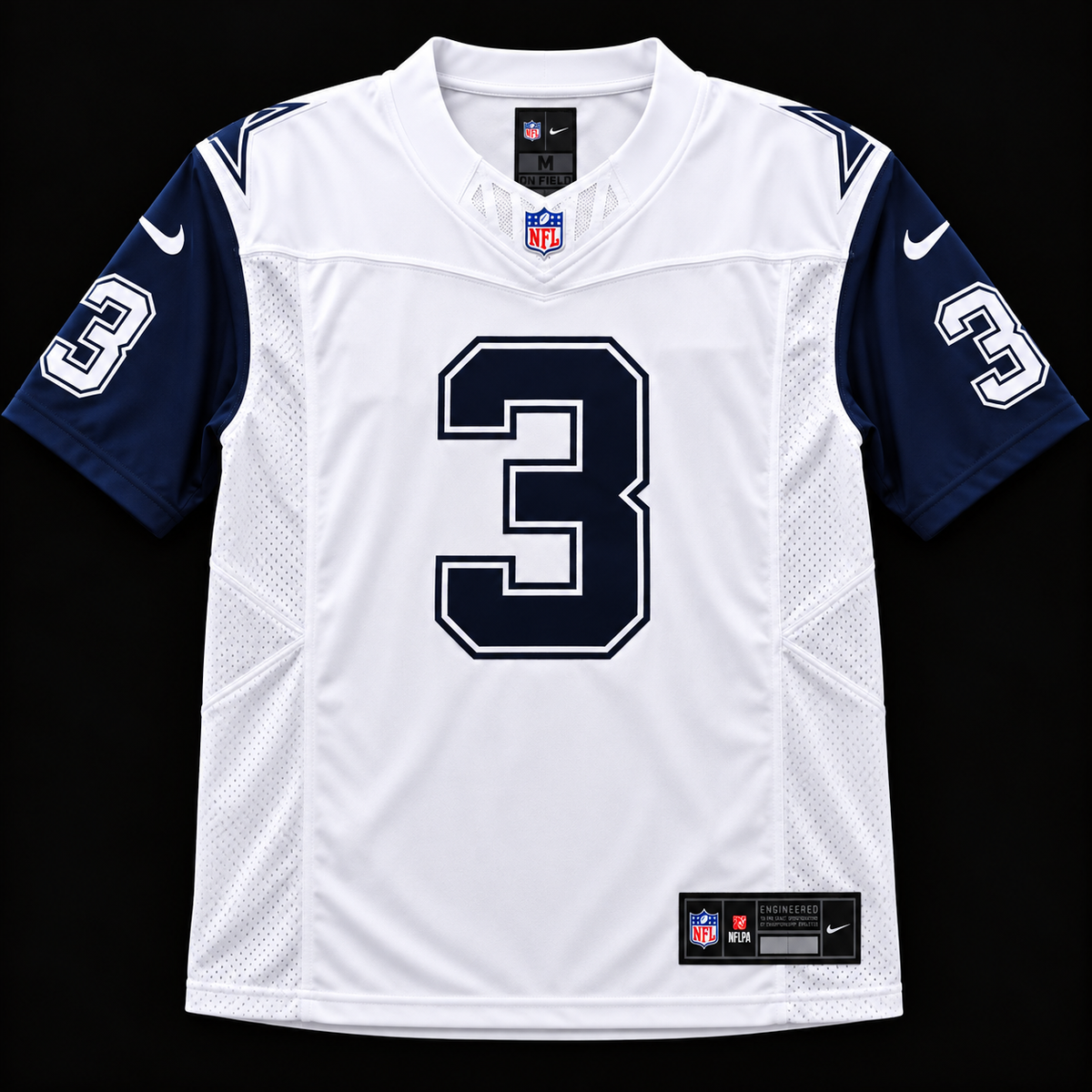 DAL Blanco Mangas Azules - #3 Pickens