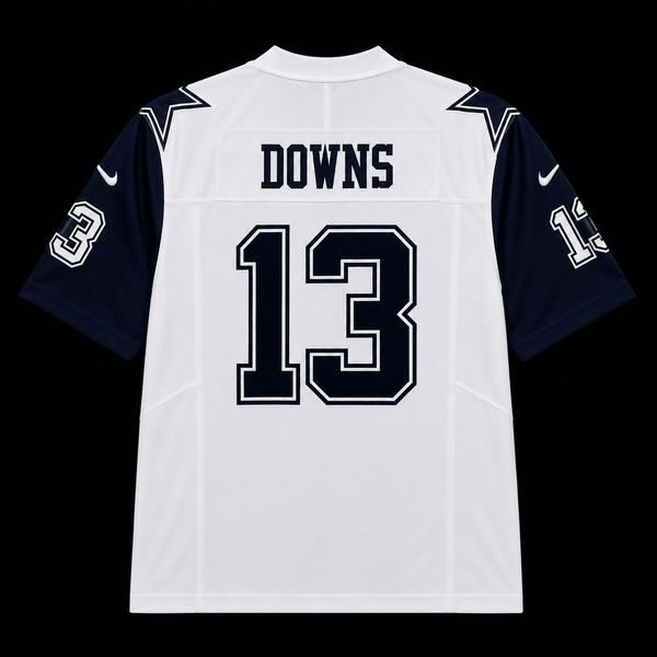 Dallas Cowboys Blanco Mangas Azules