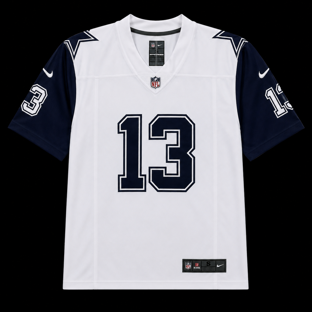 Dallas Cowboys Blanco Mangas Azules