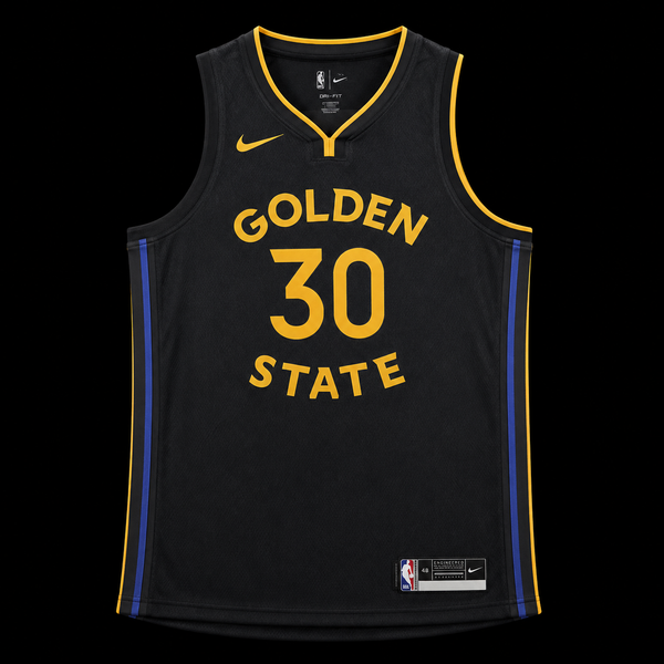 GSW Negro - #30 Curry