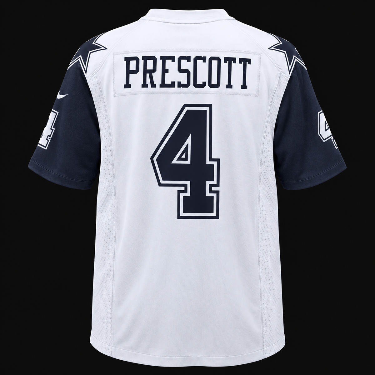 DAL Blanco Mangas Azules - #4 Prescott