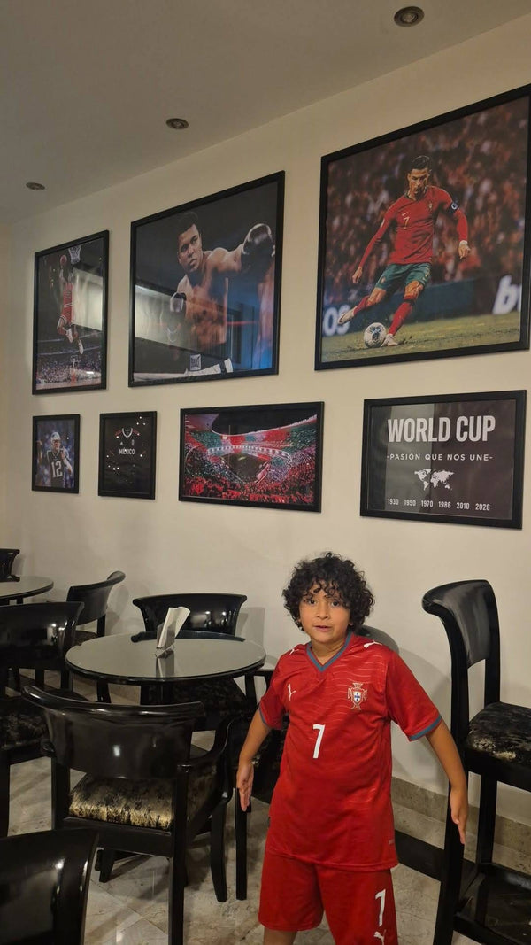 Cliente de La Casa del Jersey con su jersey