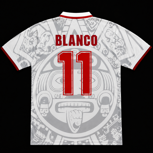 Jersey México 1998 Visita - #11 Blanco